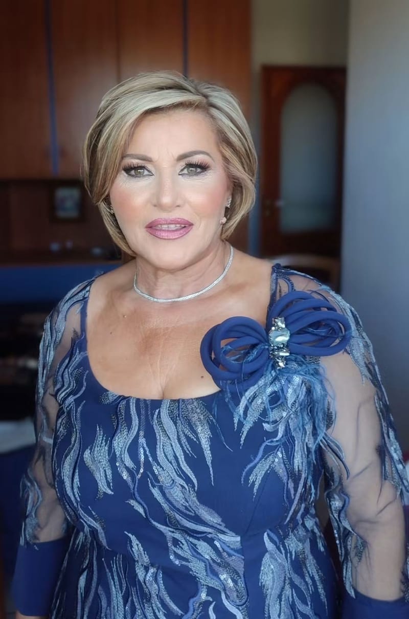 Dopo il trucco di Raffaella Braccolino, coppia 10