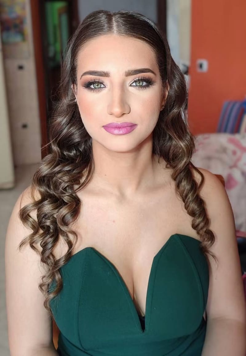 Dopo il trucco di Raffaella Braccolino, coppia 11