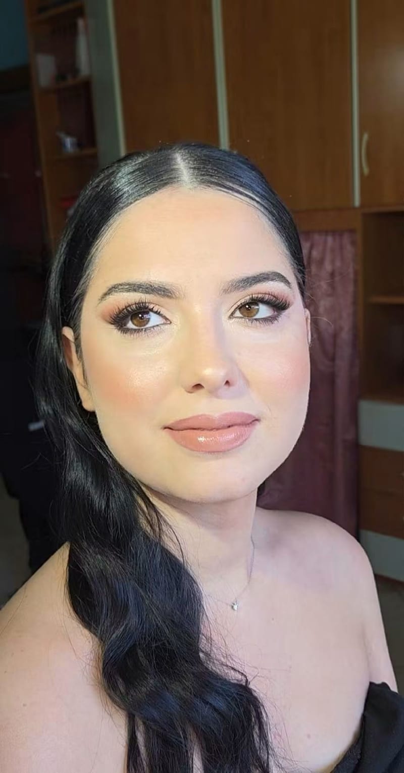 Dopo il trucco di Raffaella Braccolino, coppia 19