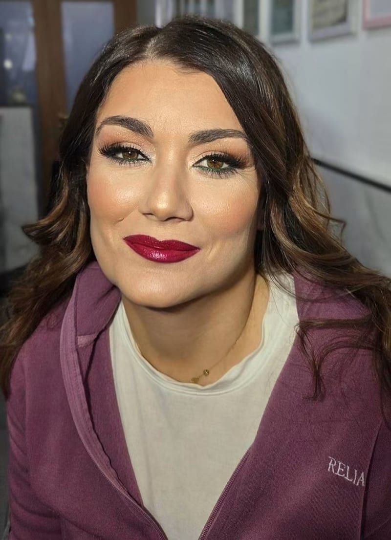 Dopo il trucco di Raffaella Braccolino, coppia 20