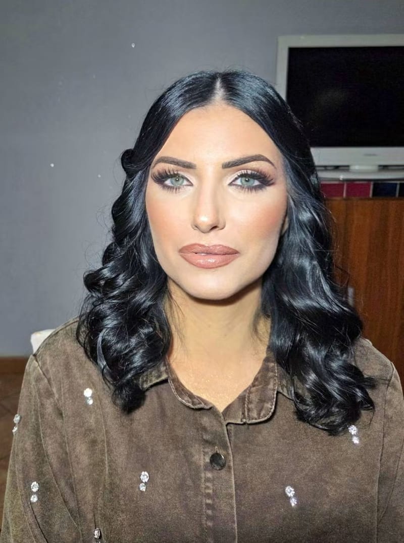 Dopo il trucco di Raffaella Braccolino, coppia 23