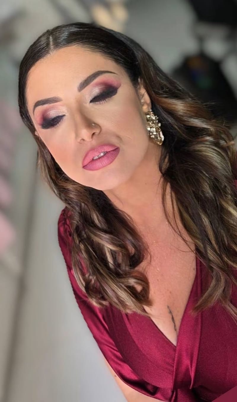 Dopo il trucco di Raffaella Braccolino, coppia 25