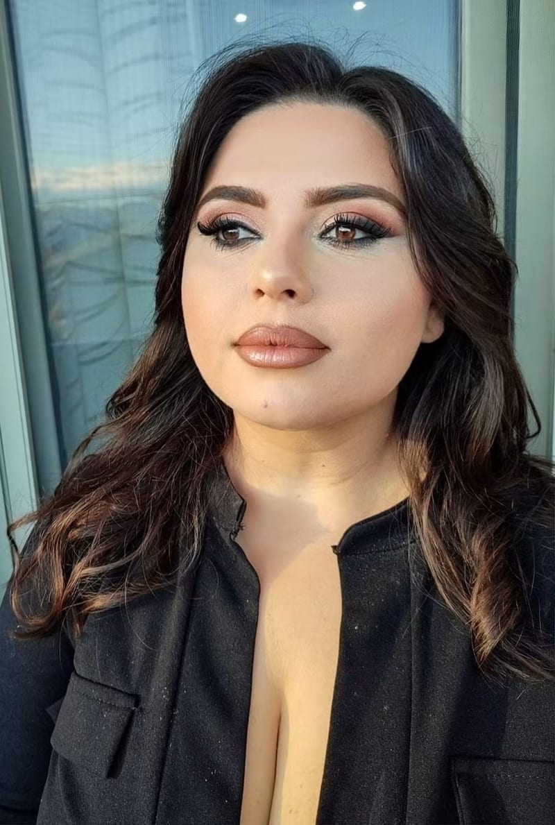 Dopo il trucco di Raffaella Braccolino, coppia 28