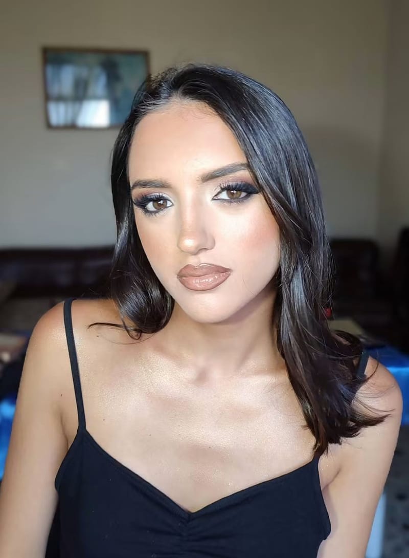 Dopo il trucco di Raffaella Braccolino, coppia 3
