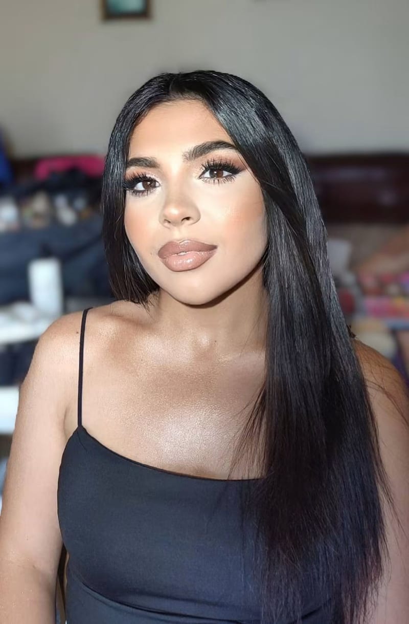 Dopo il trucco di Raffaella Braccolino, coppia 4